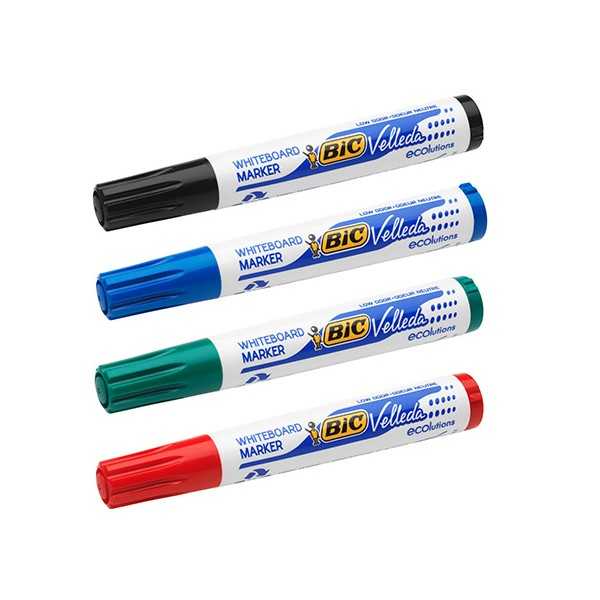 BIC WHITEBOARD MARKER 1704 ECO LAJ. /4