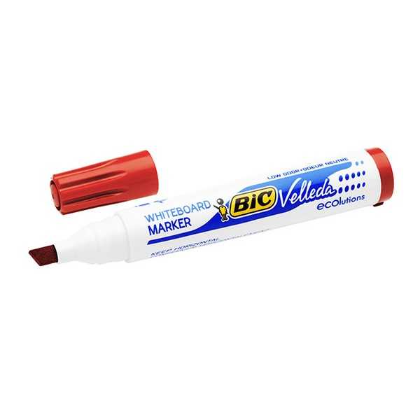 BIC WHITEBOARD MARKER 1751 ECO PUNAINEN