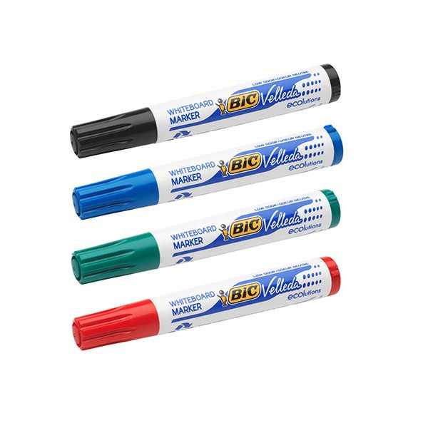 BIC WHITEBOARD MARKER 1751 ECO LAJ. /4