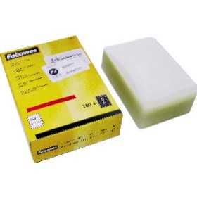 FELLOWES LAM.TASKU 54X86MM 125MIC/100