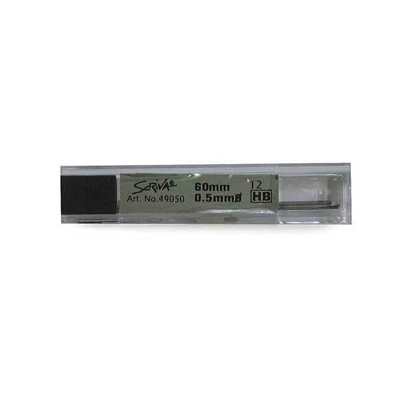 SCRIVA 0,5MM 2B IRTOLYIJY /12