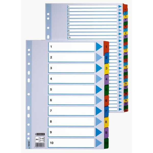 NUMEROHAKEMISTO MYLAR A4 1-10 VÄRIL