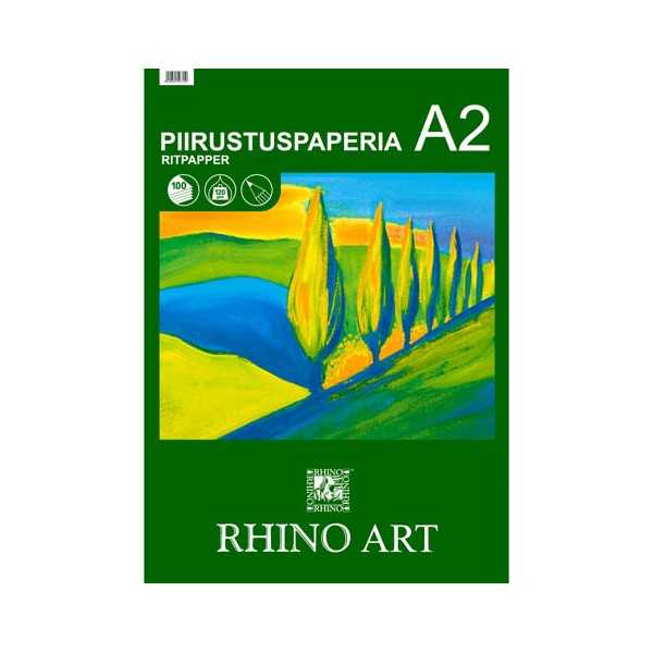 PIIRUSTUSPAPERI A2 120G VALKOINEN /100