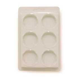 PEITEVÄRIPALETTI TYHJÄ 6 VÄRILLE