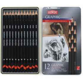 DERWENT GRAPHIC SKETCHING 9B-H LAJIT./12