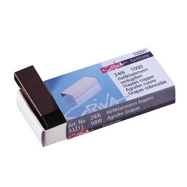 SCRIVA 24/6 NITOMANASTA KUPARI /1000