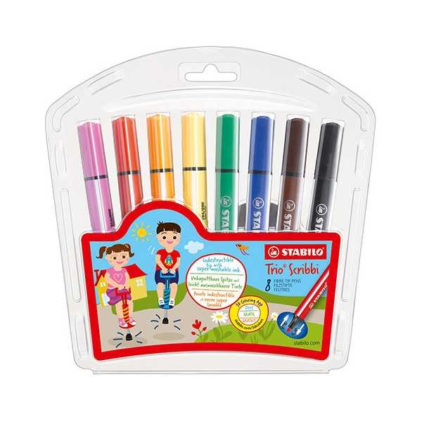 STABILO TRIO SCRIBBI368/8-01