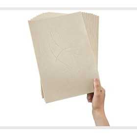 RAAPEKARTONKI VALKOINEN POHJA 10X15 /10