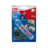 PRYM PAINONEPPARI 15MM HOPEA 10 +TYÖKALU
