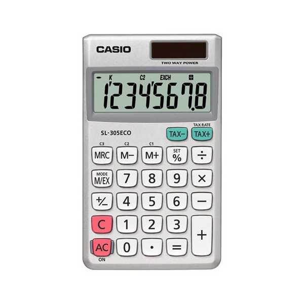CASIO SL-305ECO TASKULASKIN