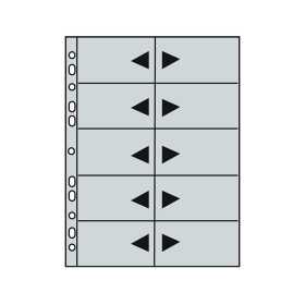 KÄYNTIKORTTITASKU A4PP 60X95MMX10/10KPL