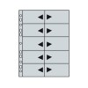 KÄYNTIKORTTITASKU A4PP 60X95MMX10/10KPL