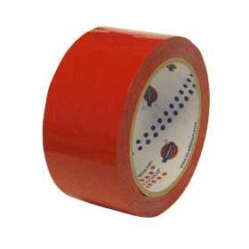 PVC 50MMX66M PUNAINEN PAKKAUSTEIPPI