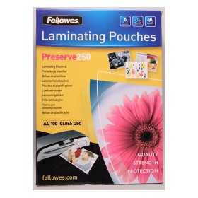 FELLOWES LAM.TASKU A4 2X250MIC /100