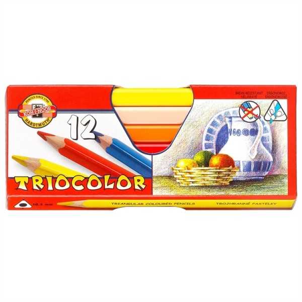 TRIOCOLOR VÄRIKYNÄ LYIJY 5,6M LAJIT. /12