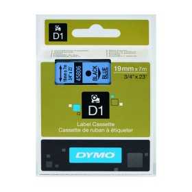 DYMO D1 19MM MUSTA/SININEN