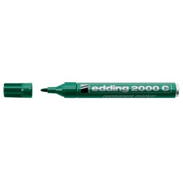 EDDING 2000C PERMANENT MARKER 2MM VIHREÄ
