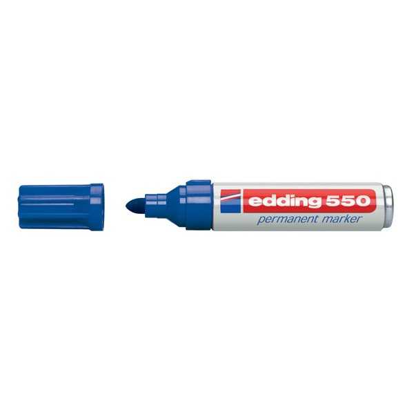 EDDING 550 PERM. MARKER 3,5MM SININEN