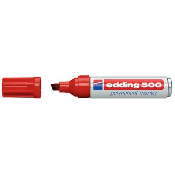 EDDING 500 PERM. MARKER 2-7MM PUNAINEN