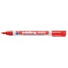 EDDING 400 PERMANENTMARKER 1MM PUNAINEN