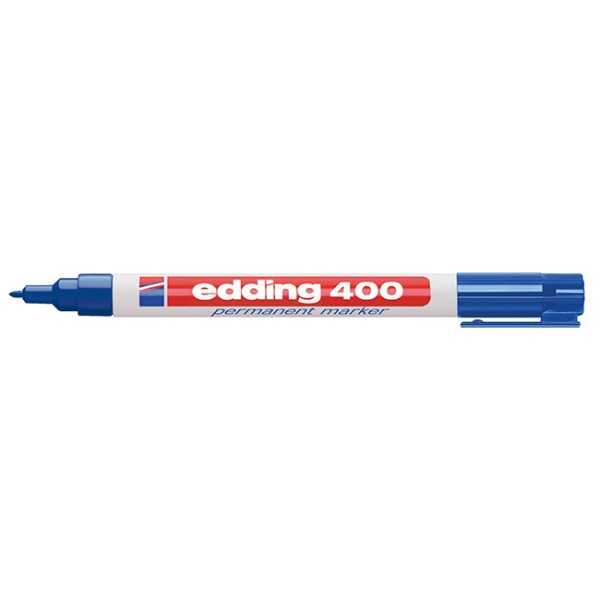 EDDING 400 PERMANENTMARKER 1MM SININEN