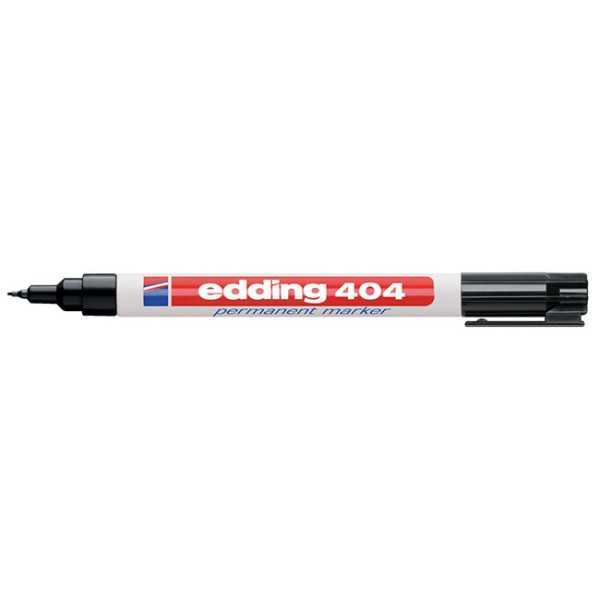 EDDING 404 PERMANENTMARKER 0,75MM MUSTA