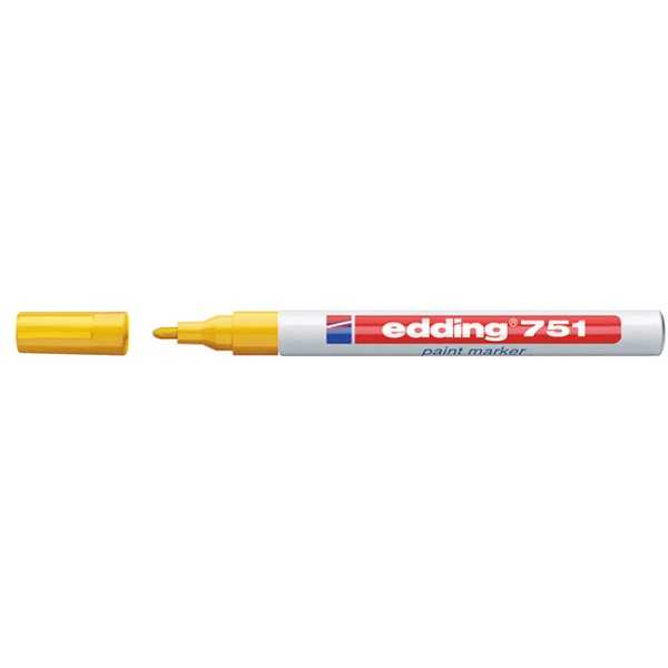 EDDING 751 PAINT MARKER 1-2MM KELTAINEN