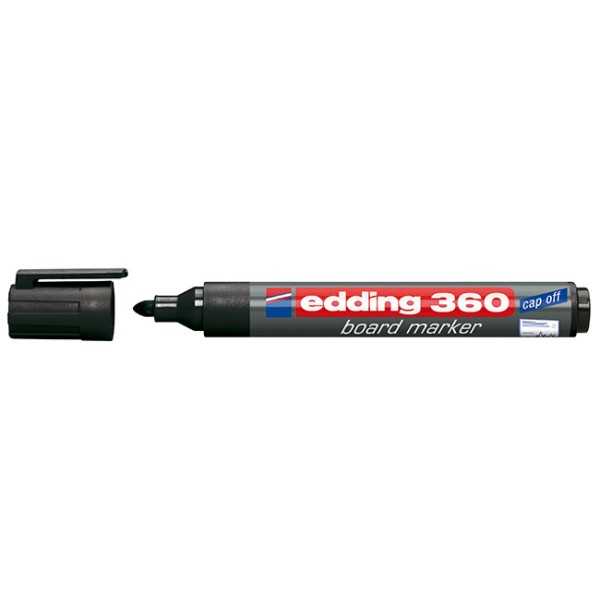 EDDING 360 VALKOTAULUKYNÄ 1,5-3MM MUSTA
