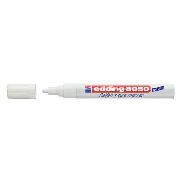 EDDING 8050 TYRE MARKER 2-4MM VALKOINEN