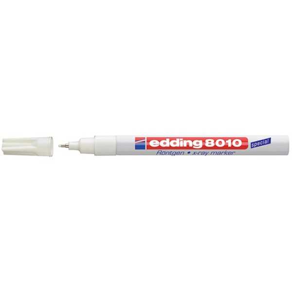 EDDING 8010 X-RAY MARKER 0,8MM VALKOINEN