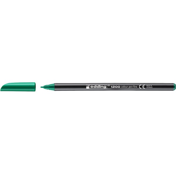 EDDING 1200 COLOR PEN 1MM VIHREÄ