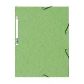 EXACOMPTA KULMALUKKOKANSIO A4 400G LIME