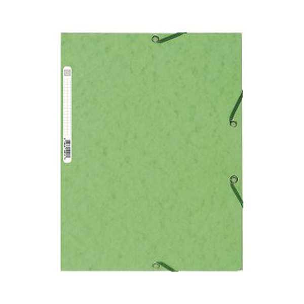 EXACOMPTA KULMALUKKOKANSIO A4 400G LIME