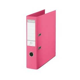 ESSELTE NO1 MAPPI SOLEA A4/75MM PUNAINEN