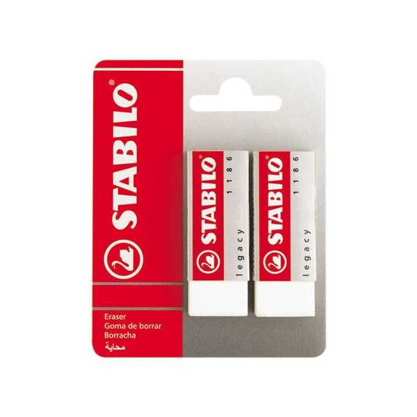 STABILO LEGACY PYYHEMUOVI 2 KPL BLISTERI