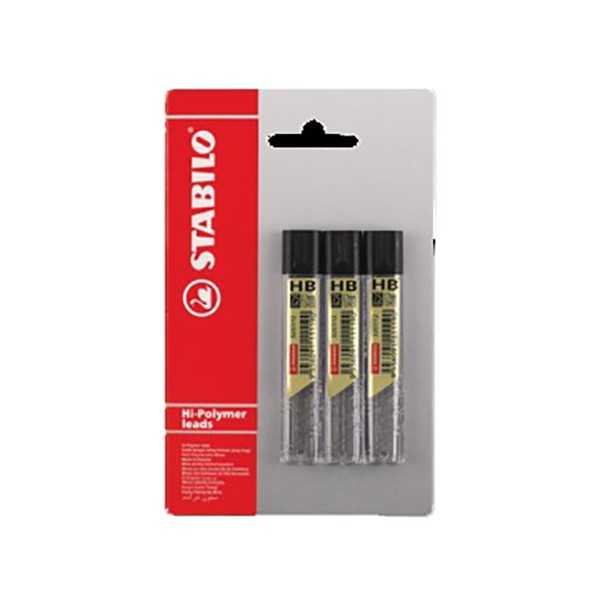STABILO 0,7MM HB-IRTOLYIJY 3X12KPL BLIS.