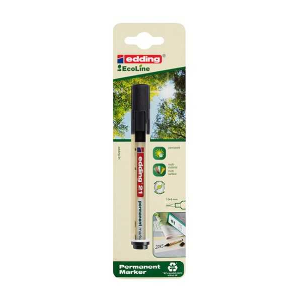 EDDING 21 ECOLINE PERM.MARK 1,5-3MM MU/B