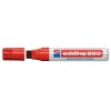 EDDING 850 PERM.MARKER 5-16MM PUNAINEN