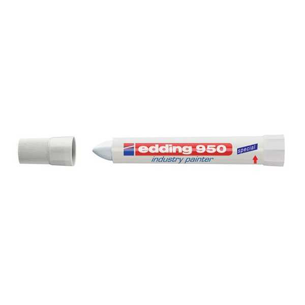 EDDING 950 INDUSTRYPAINTER VALKOINEN
