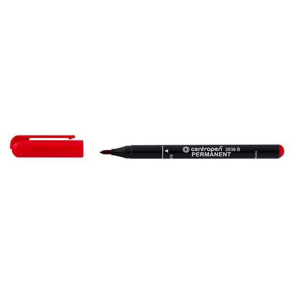 CENTROPEN 2836 PERM.MARKER 2MM PUNAINEN