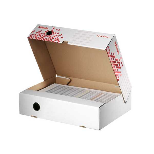 ESSELTE SPEEDBOX PÄÄLTÄ AVATTAVA 80MM