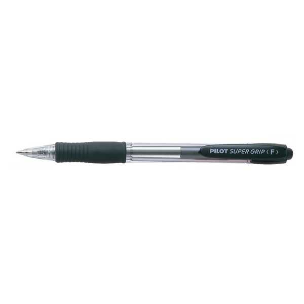 PILOT SUPER GRIP KUULAKYNÄ F MUSTA
