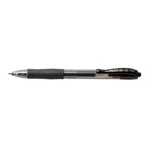 PILOT G-2 GEELIKYNÄFINE 0,5 MUSTA