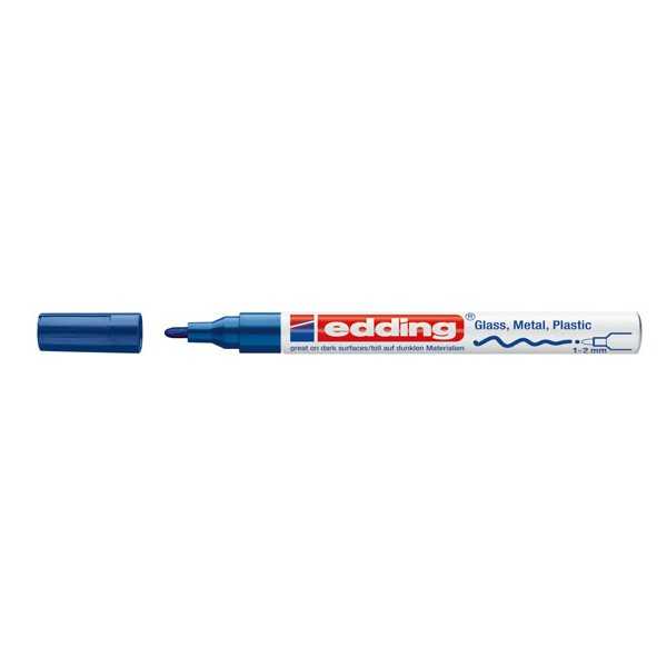EDDING 751 PAINT MARKER 1-2MM SININEN