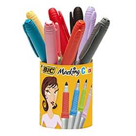 BIC MARKING COLOR PERM. MARKER LAJ. /10