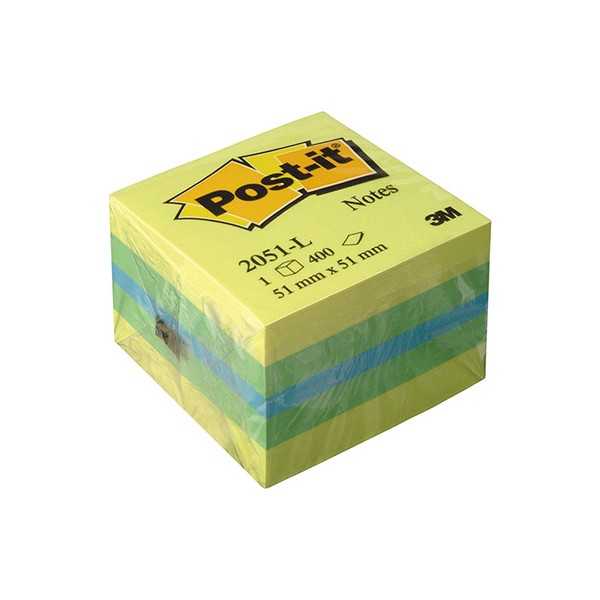 POST-IT 2051L MINIKUUTIO 51X51MM LEMON