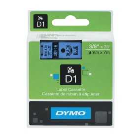 DYMO D1 9MM MUSTA/SININEN