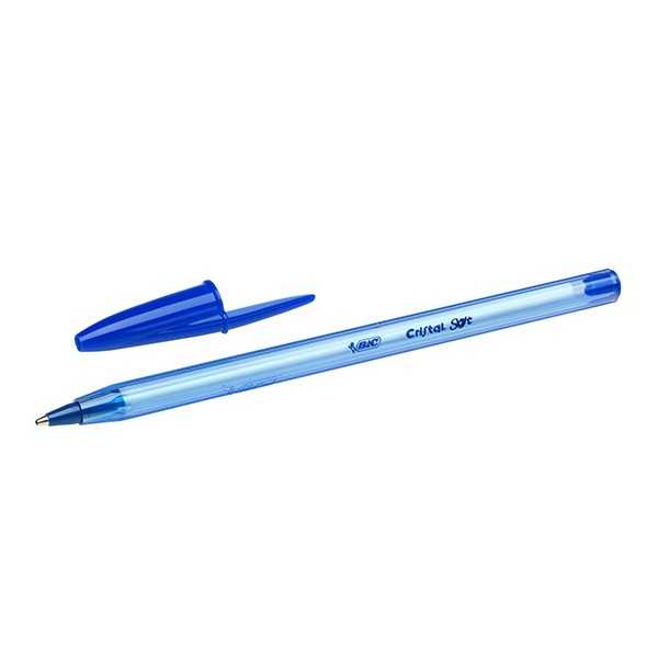 BIC CRISTAL SOFT KUULAKÄRKIKYNÄ SININEN