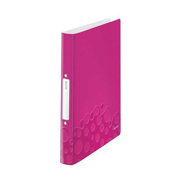 LEITZ WOW RENGASKANSIO PP 2R PINKKI