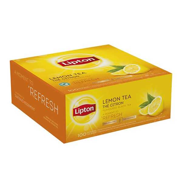 LIPTON LEMON TEA PUSSITEE /100